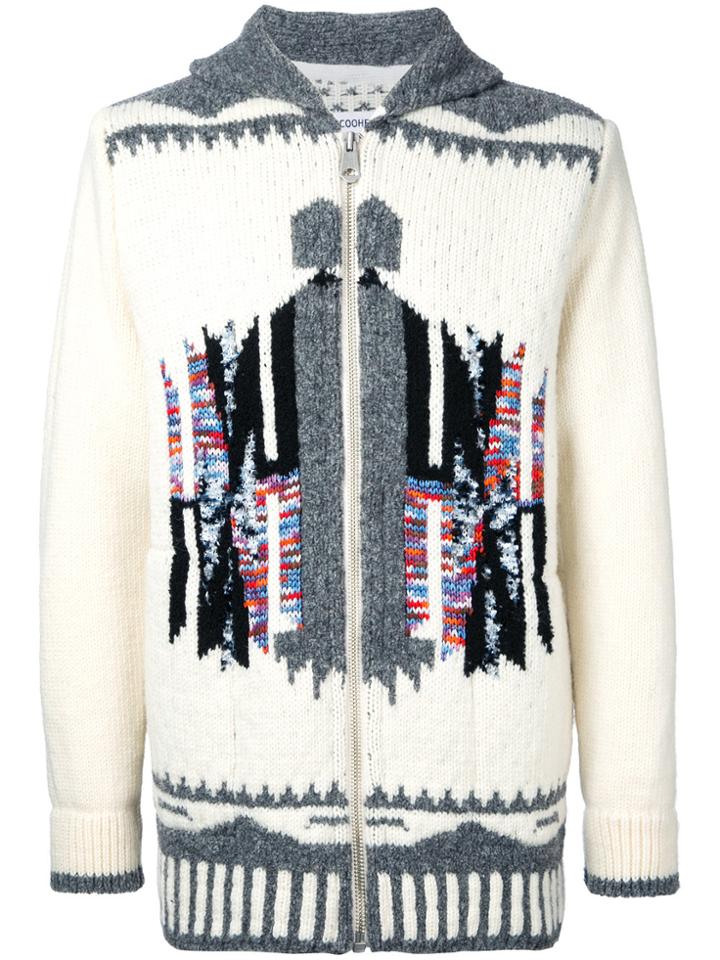 Coohem Canadian Knit Cardigan - White