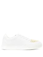 Versace Jeans Couture Studded Sneakers - White
