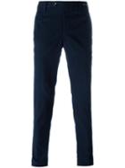 Pt01 Skinny Trousers, Men's, Size: 54, Blue, Cotton/virgin Wool/spandex/elastane