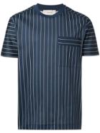 Cerruti 1881 Striped Print T-shirt - Blue