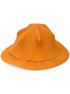Homme Plissé Issey Miyake Pleats Hat - Orange