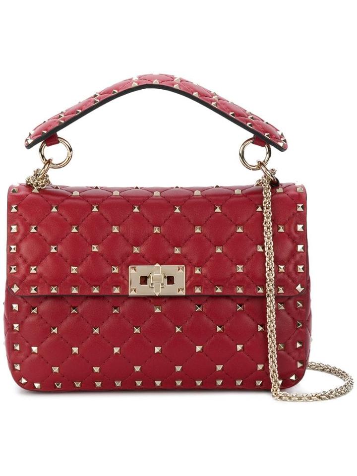 Valentino Valentino Garavani Rockstud Crossbody - Red