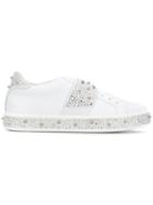 Philipp Plein Full Of Crystal Sneakers - White