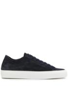 Closed Lace Up Sneakers - Blue