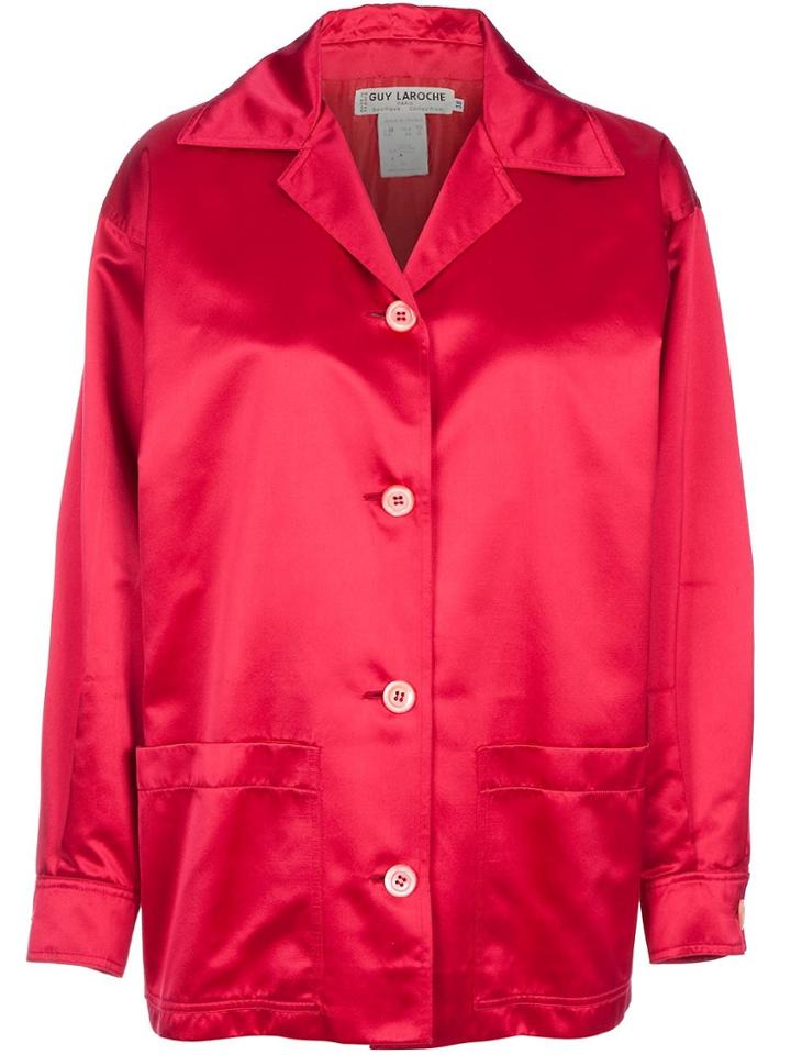 Guy Laroche Vintage 80's Style Jacket - Red
