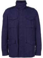 Mp Massimo Piombo Lapel Pockets Jacket - Blue