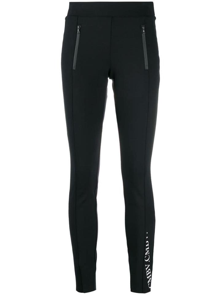 Cambio Zipped Side Pocket Leggings - Black