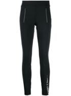 Cambio Zipped Side Pocket Leggings - Black
