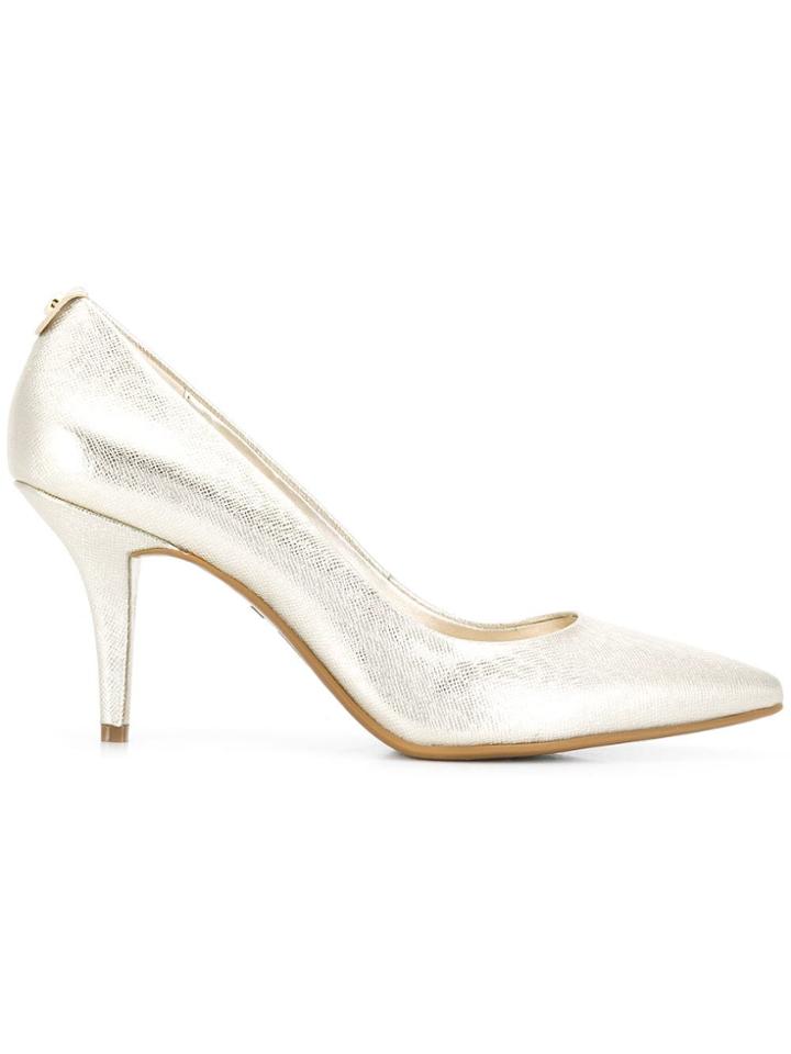 Michael Michael Kors Pointed Toe Pumps - 104-champagne