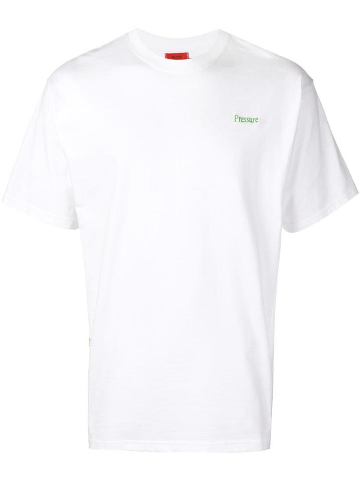 Pressure Printed T-shirt - White