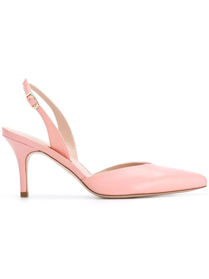 Stuart Weitzman Sleek Slingback Pumps - Pink