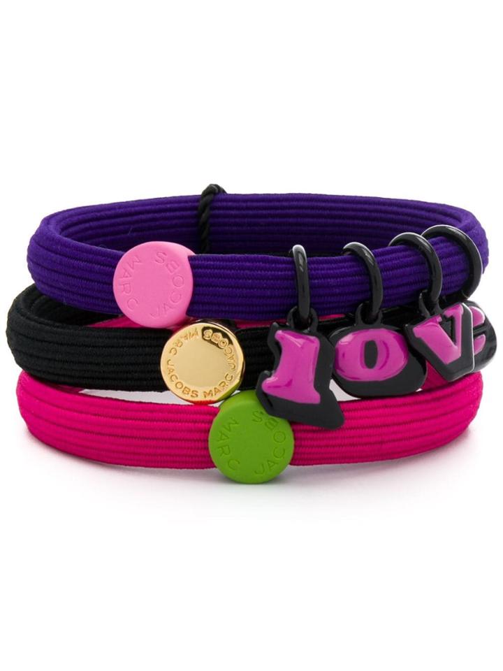 Marc Jacobs The Love Hair Elastics - Purple