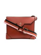 Manu Atelier Manu Bold Shldr Bg Mlti Strp - Brown