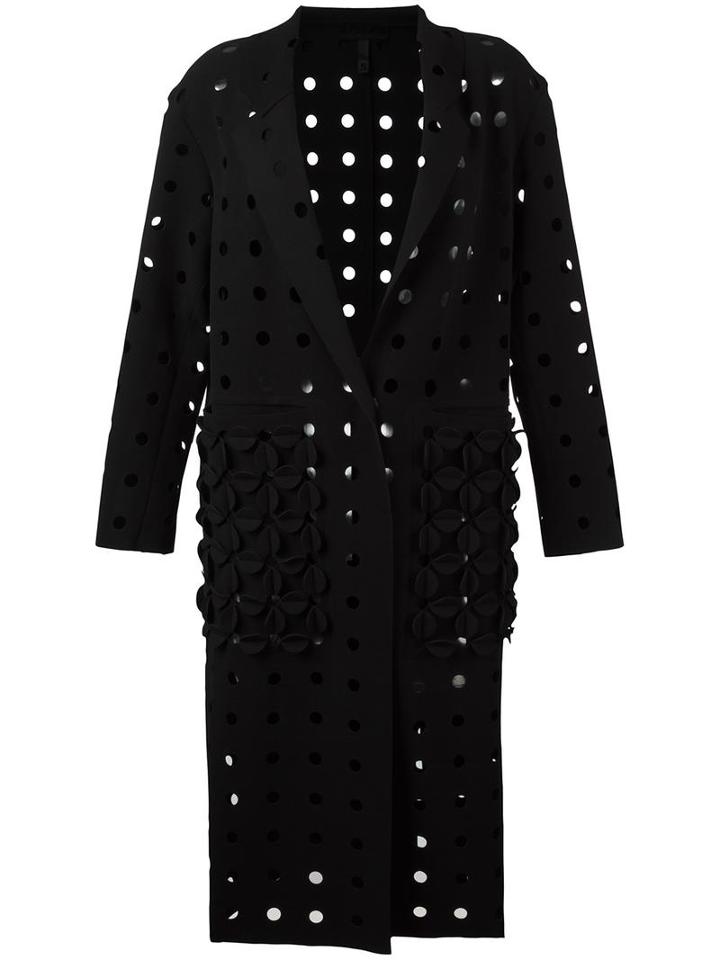 Paskal Cut-out Coat, Women's, Size: Small, Black, Polyester/viscose/wool