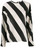 Alysi Reverse Button Up Shirt - White