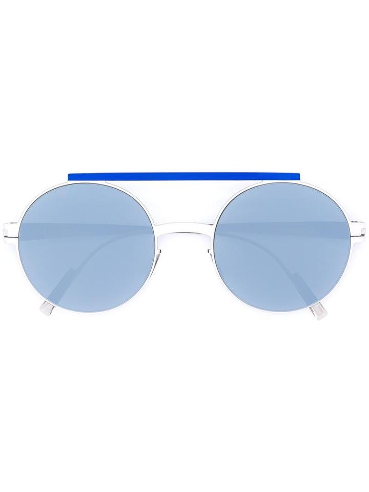Mykita - 'verbal' Sunglasses - Unisex - Metal (other) - One Size, Grey, Metal (other)