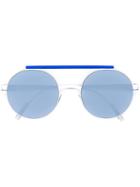 Mykita - 'verbal' Sunglasses - Unisex - Metal (other) - One Size, Grey, Metal (other)