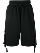 Y-3 Side Straps Shorts, Men's, Size: Small, Black, Cotton/polyester