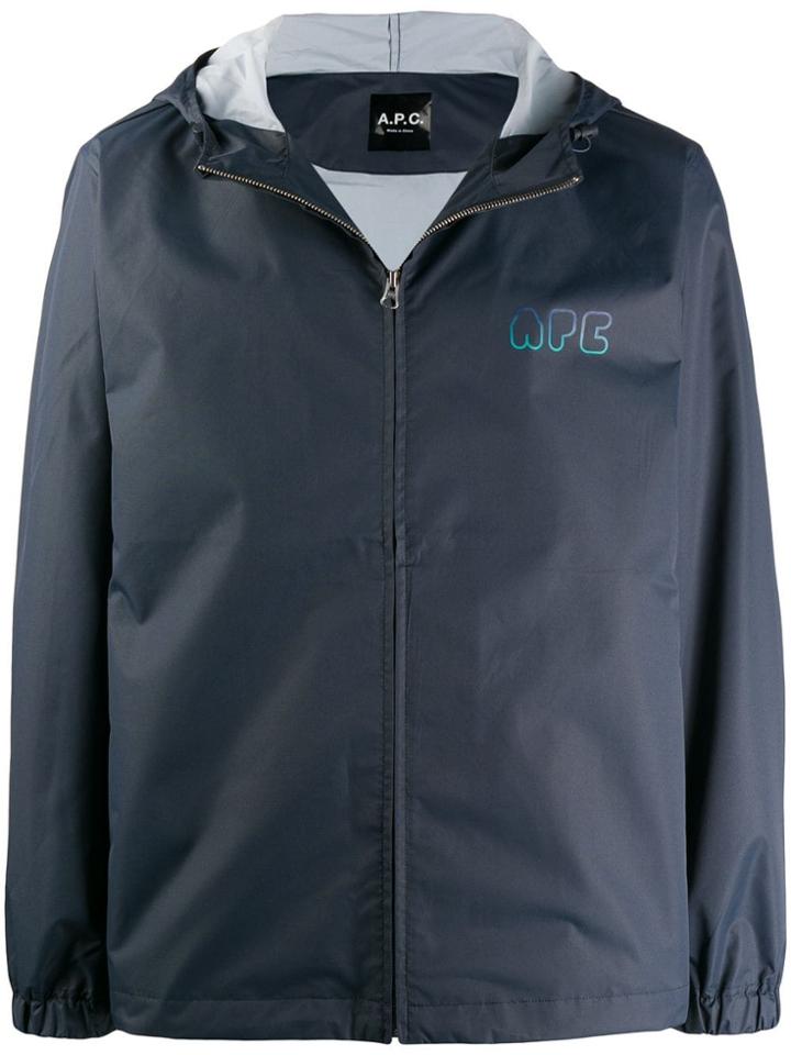 A.p.c. Classic Lightweight Jacket - Blue
