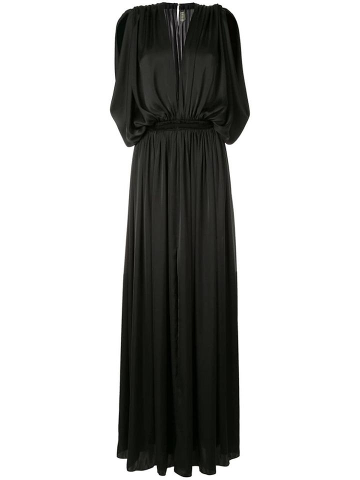 Maison Rabih Kayrouz Draped Evening Gown - Black