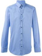 Dolce & Gabbana Classic Shirt, Men's, Size: 39, Blue, Cotton