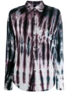 Dsquared2 Slim Tie-dye Shirt - Brown