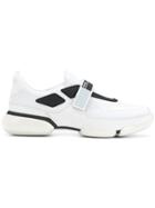 Prada Touch-strap Sneakers - White