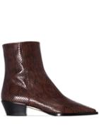 Aeyde Ruby Ankle Boots - Brown