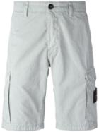 Stone Island Cargo Shorts, Men's, Size: 34, Grey, Cotton