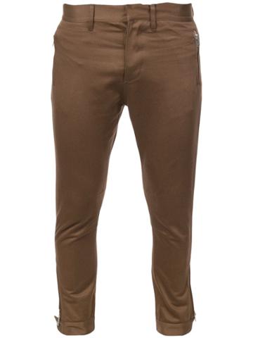 Siki Im Cropped Trousers - Brown