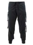 Greg Lauren - Side Zip Lounge Pants - Men - Cotton/rayon - 3, Black, Cotton/rayon