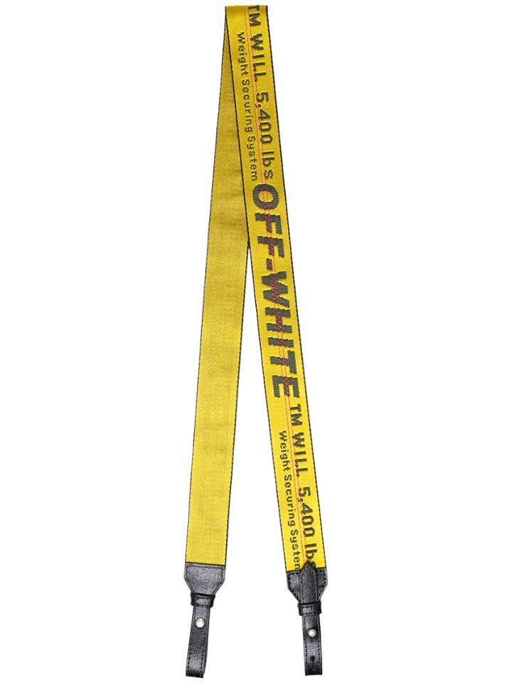 Off-white Yellow Industrial Bag Strap - Yellow & Orange