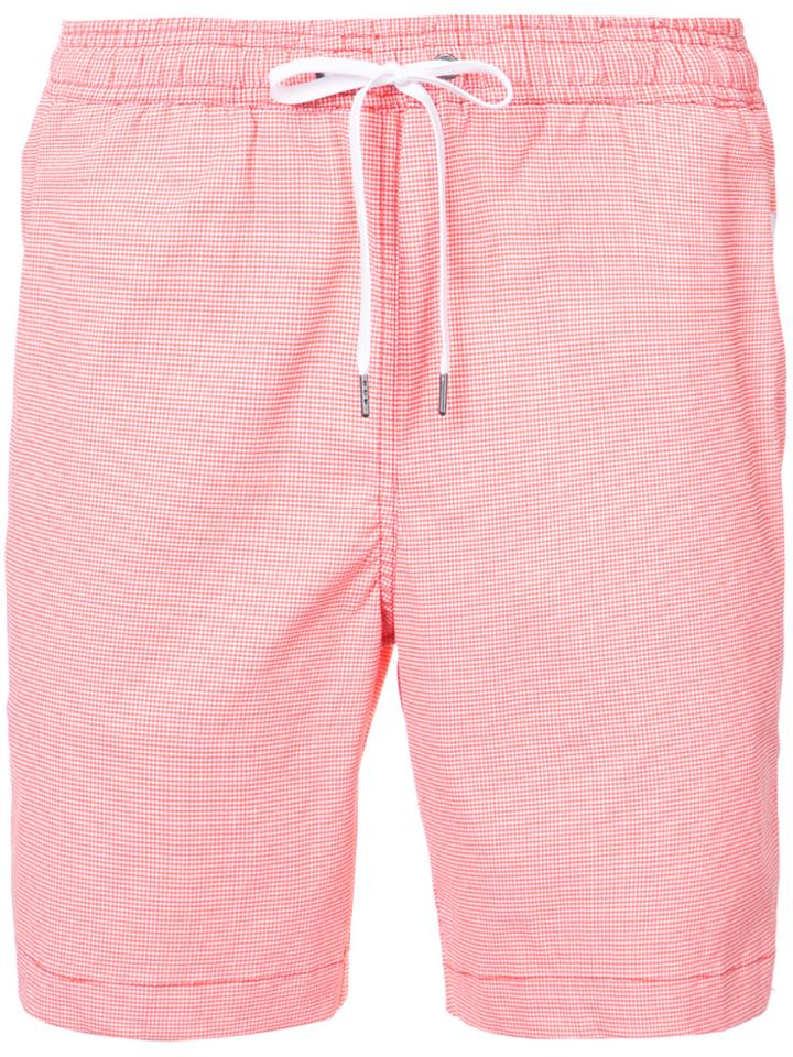 Onia Charles Swim Shorts - Pink & Purple