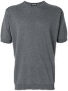 John Smedley Classic Short-sleeve T-shirt - Grey