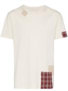 78 Stitches Contrast Patchwork T-shirt - White