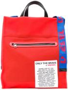 Diesel Only The Brave Tote Bag - Red