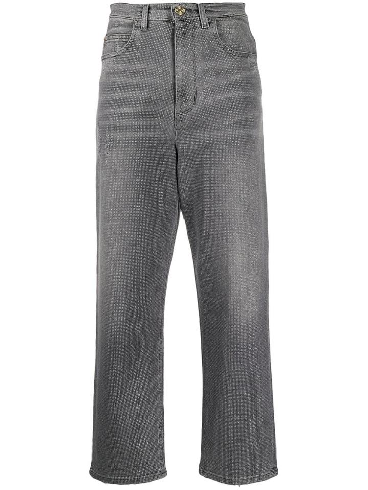 Twin-set Glitter Jeans - Grey