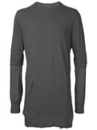 Rick Owens Drkshdw Hustler Layered T-shirt, Men's, Size: Xl, Grey, Cotton