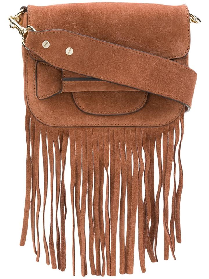 Tila March Ali Fringed Mini Bag - Brown
