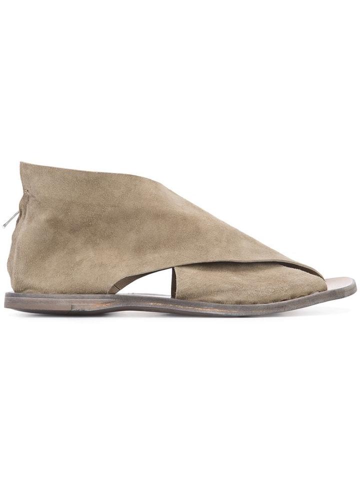 Officine Creative Itaca Flat Sandals - Neutrals