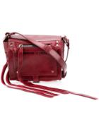 Mcq Alexander Mcqueen Hanging Tassel Mini Crossbody Bag - Red