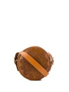 Antik Batik Kalai Round Bag - Brown