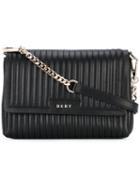 Donna Karan - Textured Shoulder Bag - Women - Lamb Skin - One Size, Black, Lamb Skin