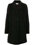 Mm6 Maison Margiela Oversized Coat - Black