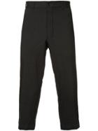 Comme Des Garçons Vintage Cropped Trousers - Black