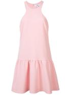 Likely Pleated Trim Dress, Women's, Size: 8, Pink/purple, Polyester/spandex/elastane/rayon