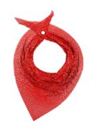 Paco Rabanne Sequin Scarf, Women's, Red, Metal