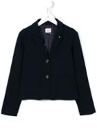 Armani Junior Two Button Blazer, Girl's, Size: 10 Yrs, Blue