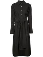 Proenza Schouler Poplin Wrap Dress - Black