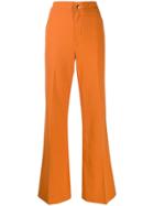 Mrz Flared Trousers - Orange